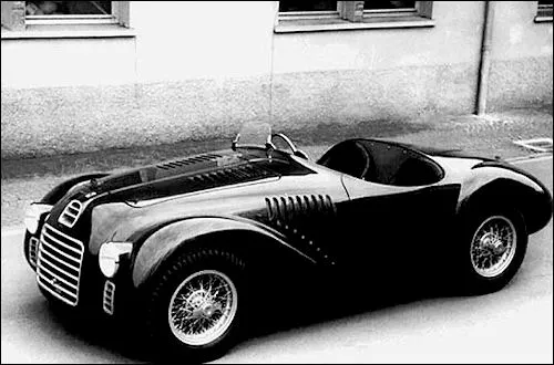 Pierwszy samochód wyścigowy Ferrari 125S 1947