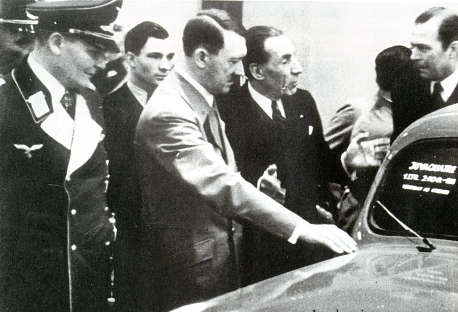Hermann Göring, Adolf Hitler i Louis Renault - Berlin 1939