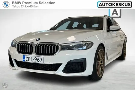 BMW 520 5-sarja G31 Touring 520d A xDrive M-Sport MHEV *Winterpaketti / Connected / HiFi* - BPS vaihtoautotakuu 24 kk